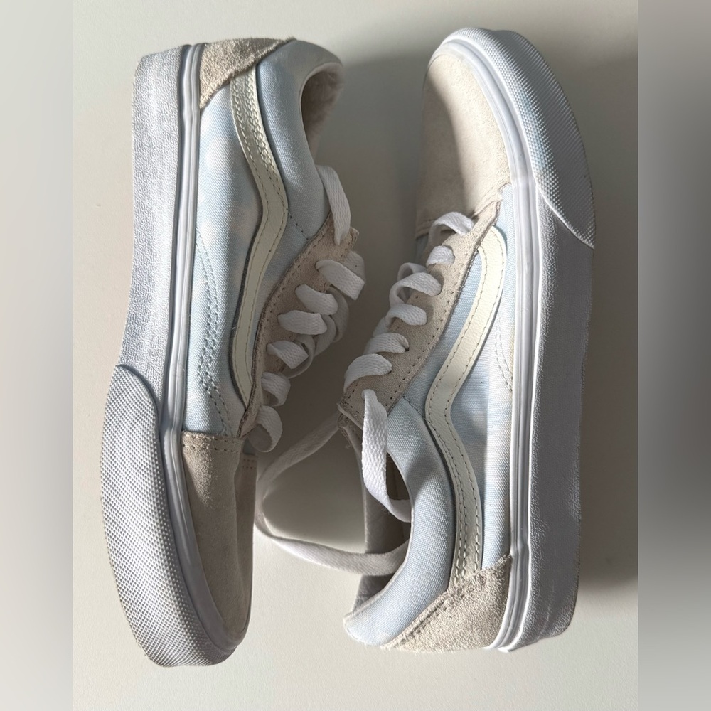 Vans Old School Bleach Wash Sneakers - Picture 10 of 12